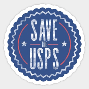 Save The USPS Sticker